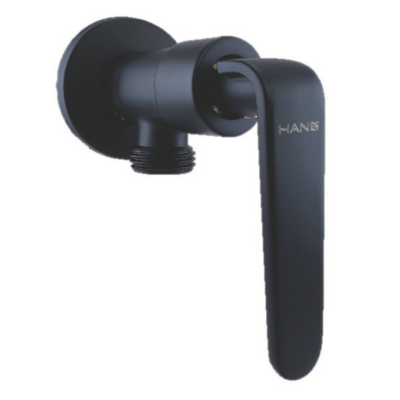 Brass Matt Black Angle Valve
