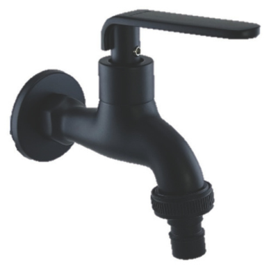 BRASS Chromed Matt Black ¾” Hose Bib Tap