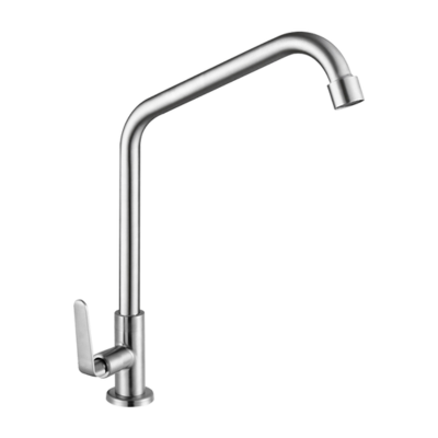 SUS304 Pillar Sink Tap (Square Spout)