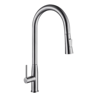 SUS304 Pull Out Pillar Sink Tap (Dual Function)