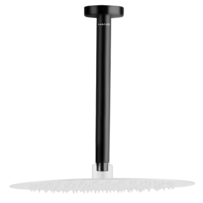 12” SUS304 Vertical Shower Arm (Black)