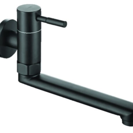 SUS304 Wall Mounted Swivel Tap (230mm Swivel Spout)