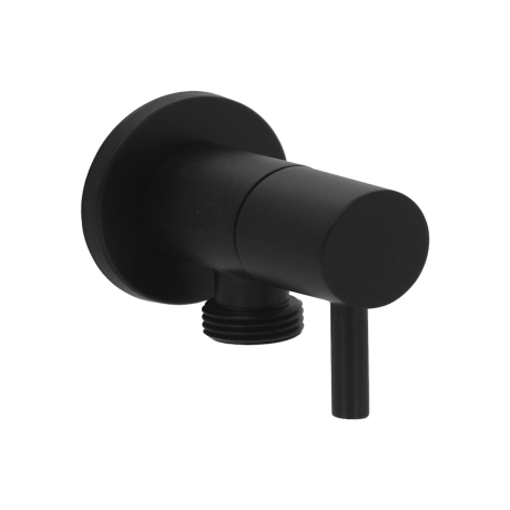 Brass Matt Black Angle Valve