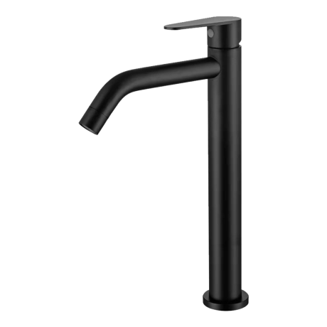SUS304 Matt Black Basin Tap (Tall)