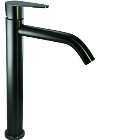 SUS304 Gun Metal Basin Tap (Tall)