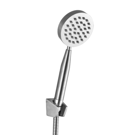 SUS 304 Hand Shower Set with SUS 304 H/D Bracket and 1.5m Flexible Hose (For Low Pressure)