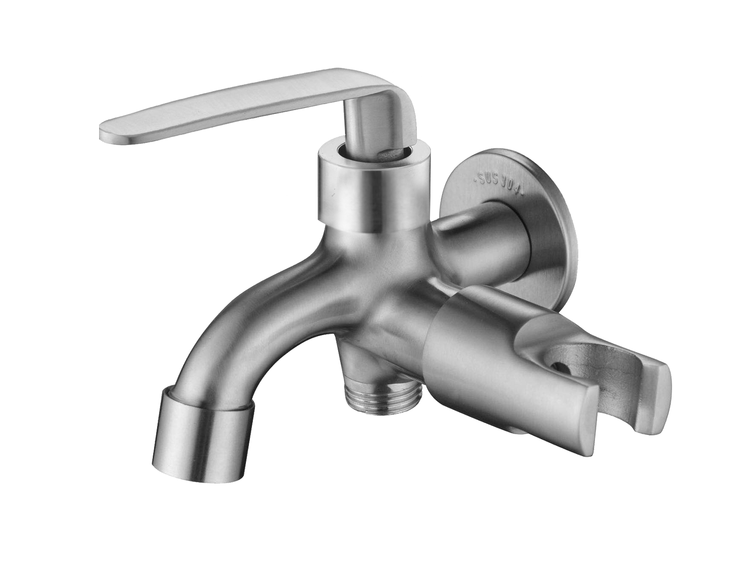 SUS304 Two Way Tap with Bidet Holder