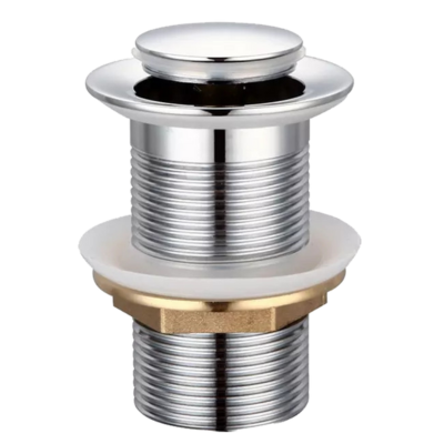 80mm S/S Pop Up Waste Without Overflow (Stainless Steel Chromed Finished)