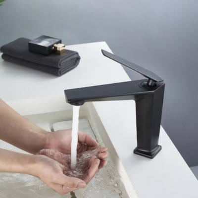 Brass Chromed Basin Mixer